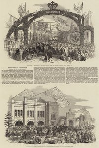Festivités à Chippenham, ouverture du marché aux fromages - Samuel Read